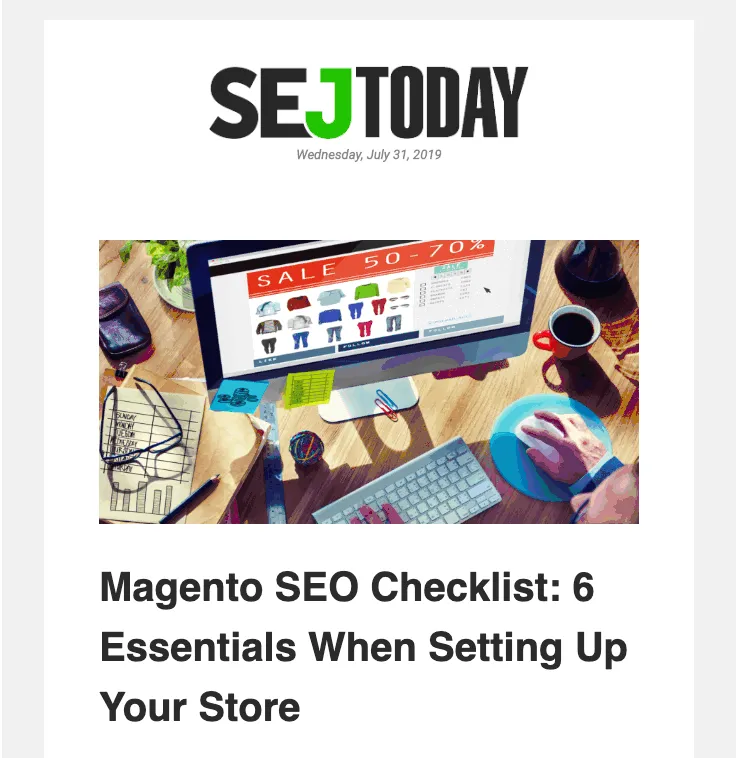 Search Engine Journal's example