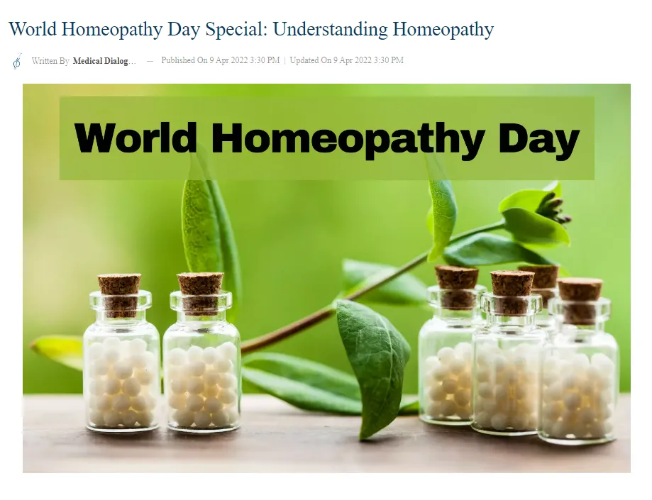 World Homeopathy Day: April Newsletter Ideas