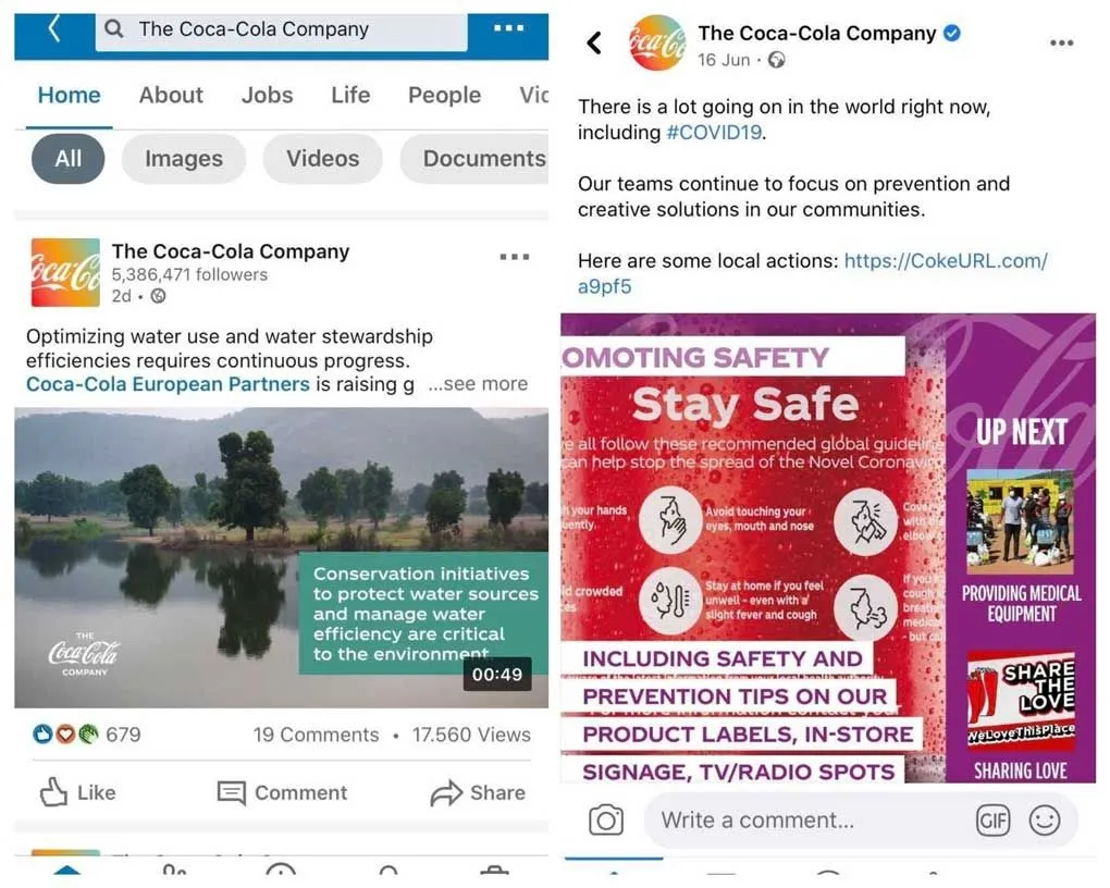 social media marketing with qualitative content