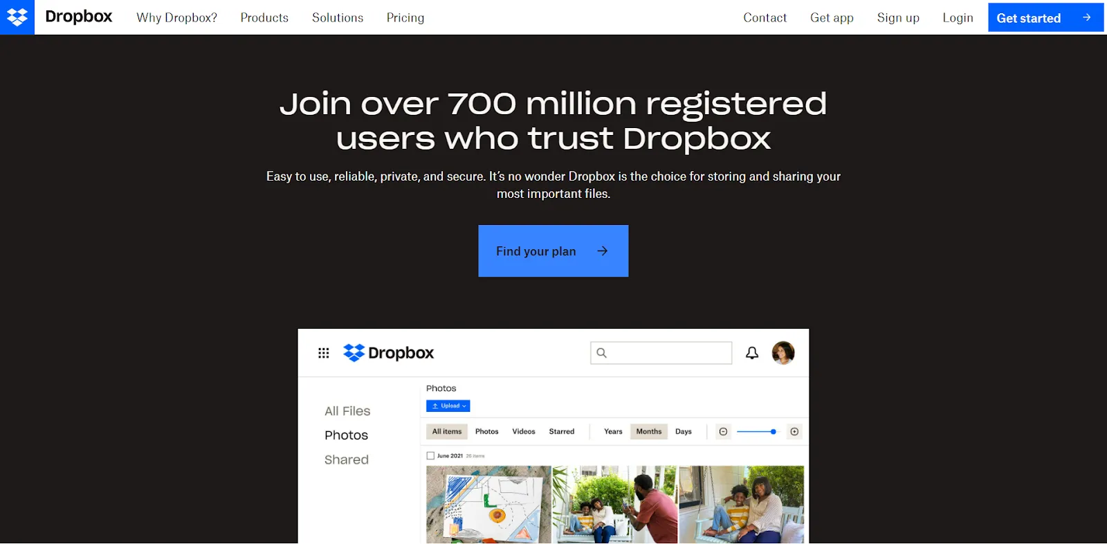 Marketing tool: Dropbox