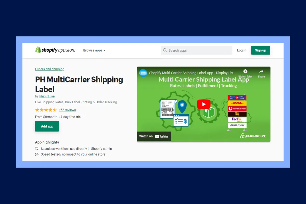 Order Fullfilement App PH Multi Carrier Shipping Label App