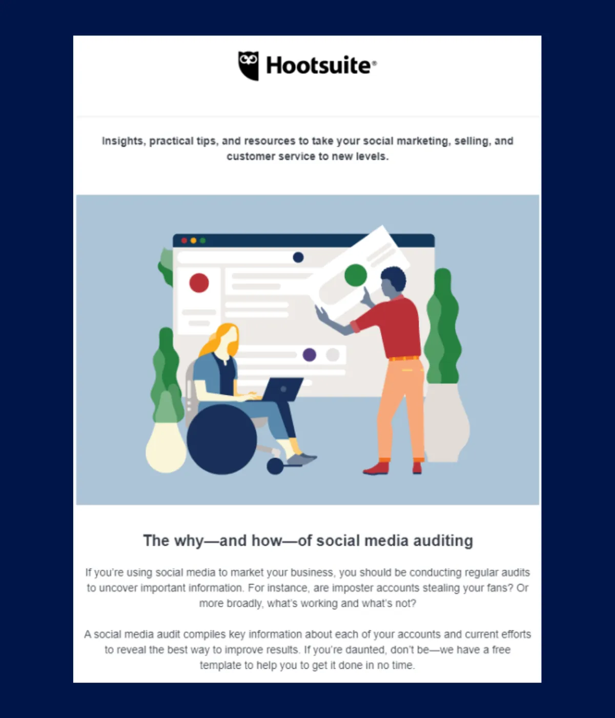 Hootsuite drip campaign