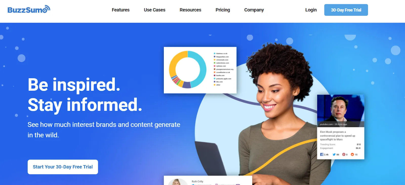 Marketing analaytics tool: BuzzSumo