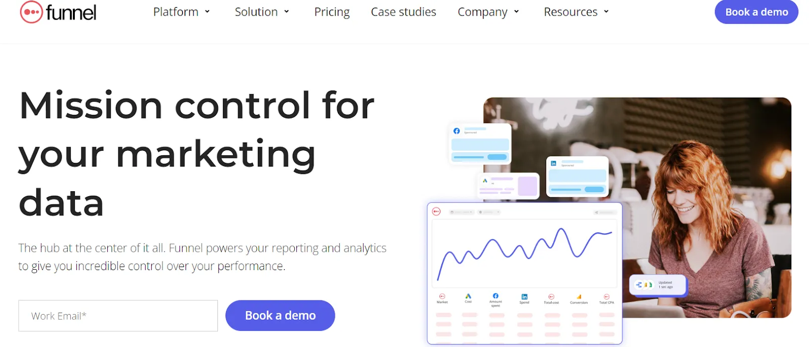 Marketing analytics tool: Funnel.io