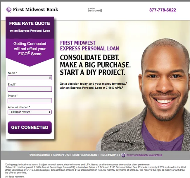 home page example