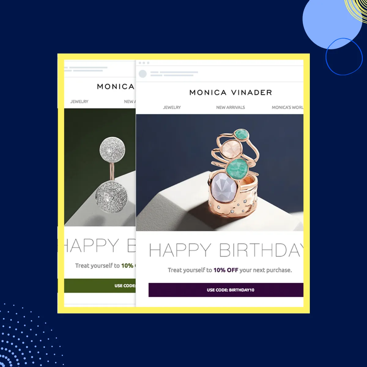 Segmentation by customer behavior: Monica Vinader's example