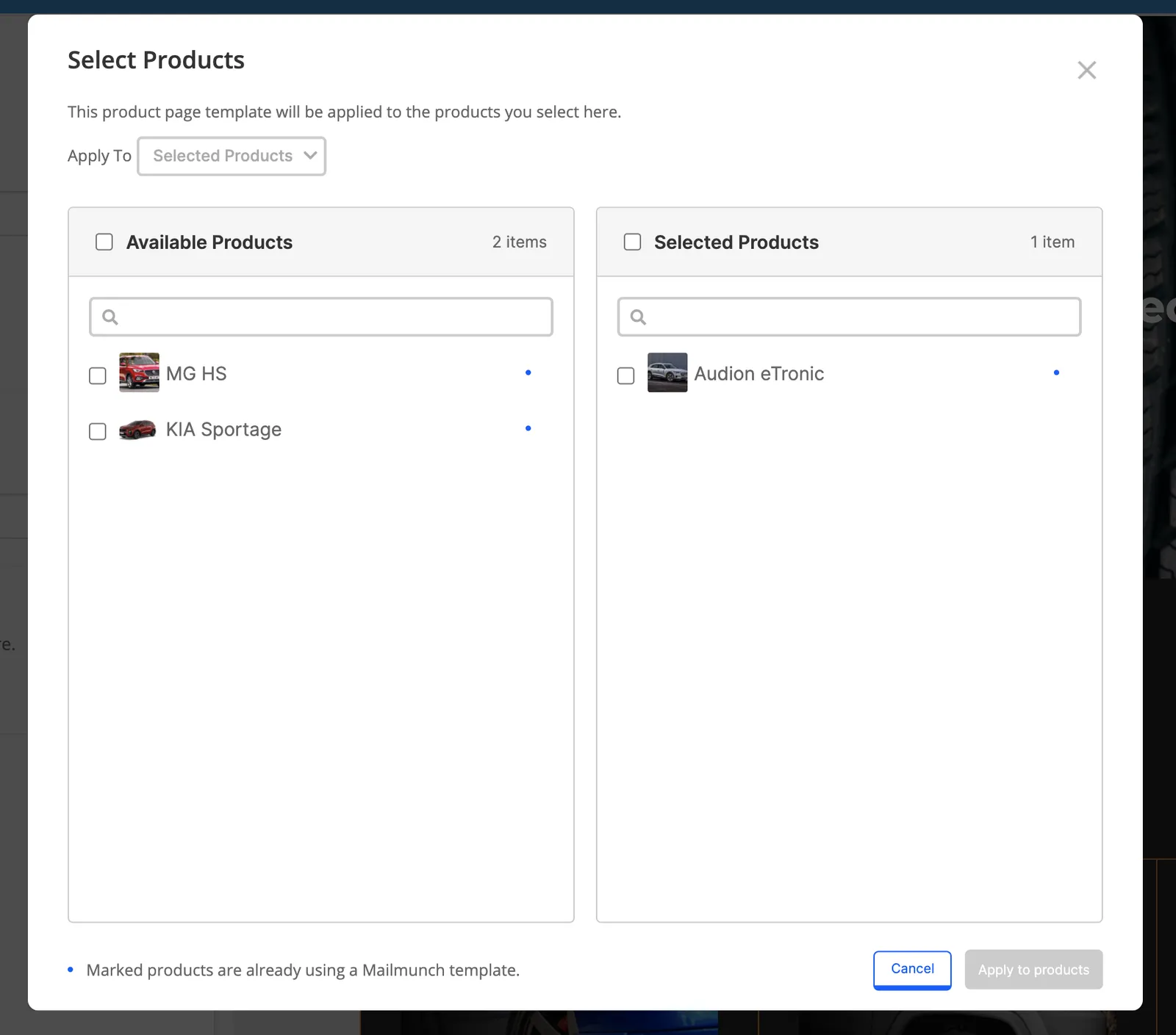 mailmunch bulk editor