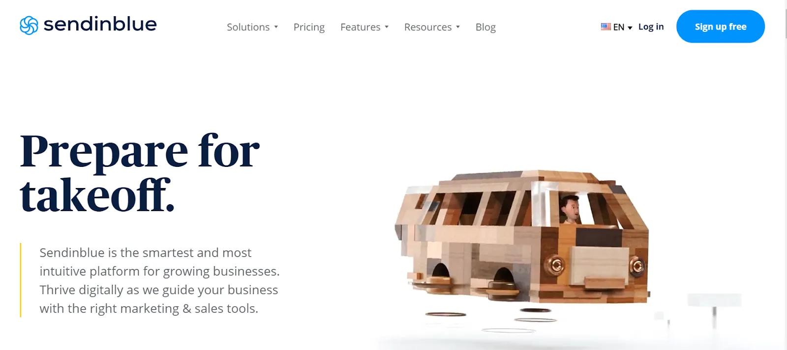 Marketing tool: Sendinblue