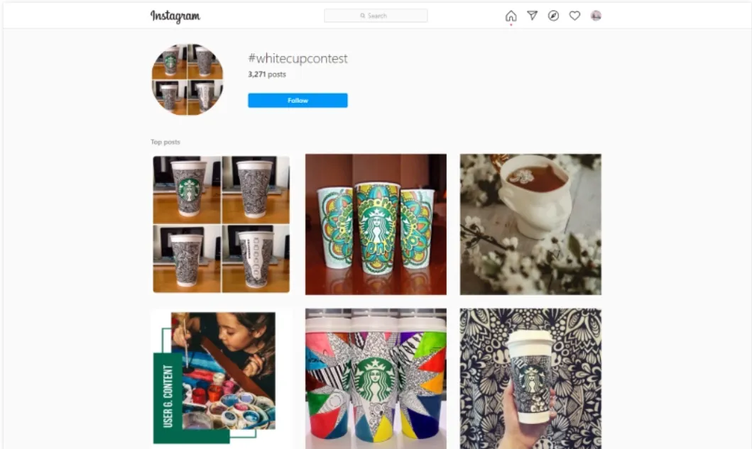 Example of eCommerce personalization: Starbucks