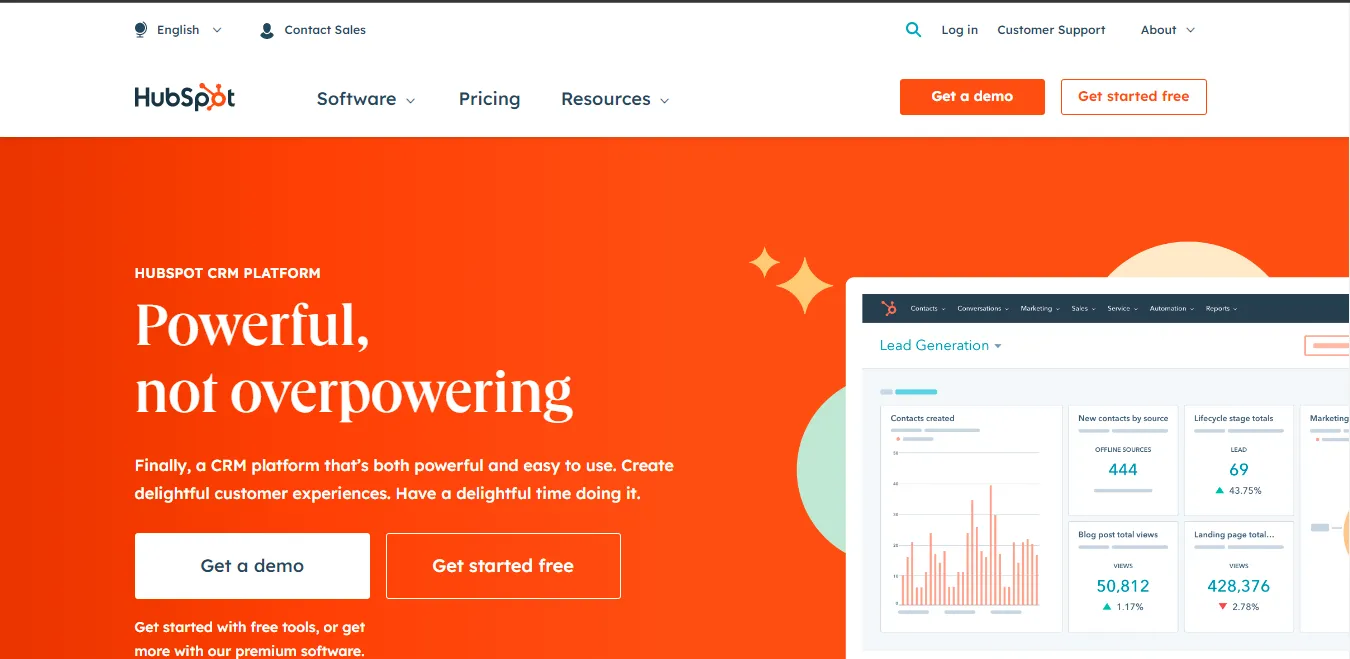 Best Mailchimp Alternative: Hubspot