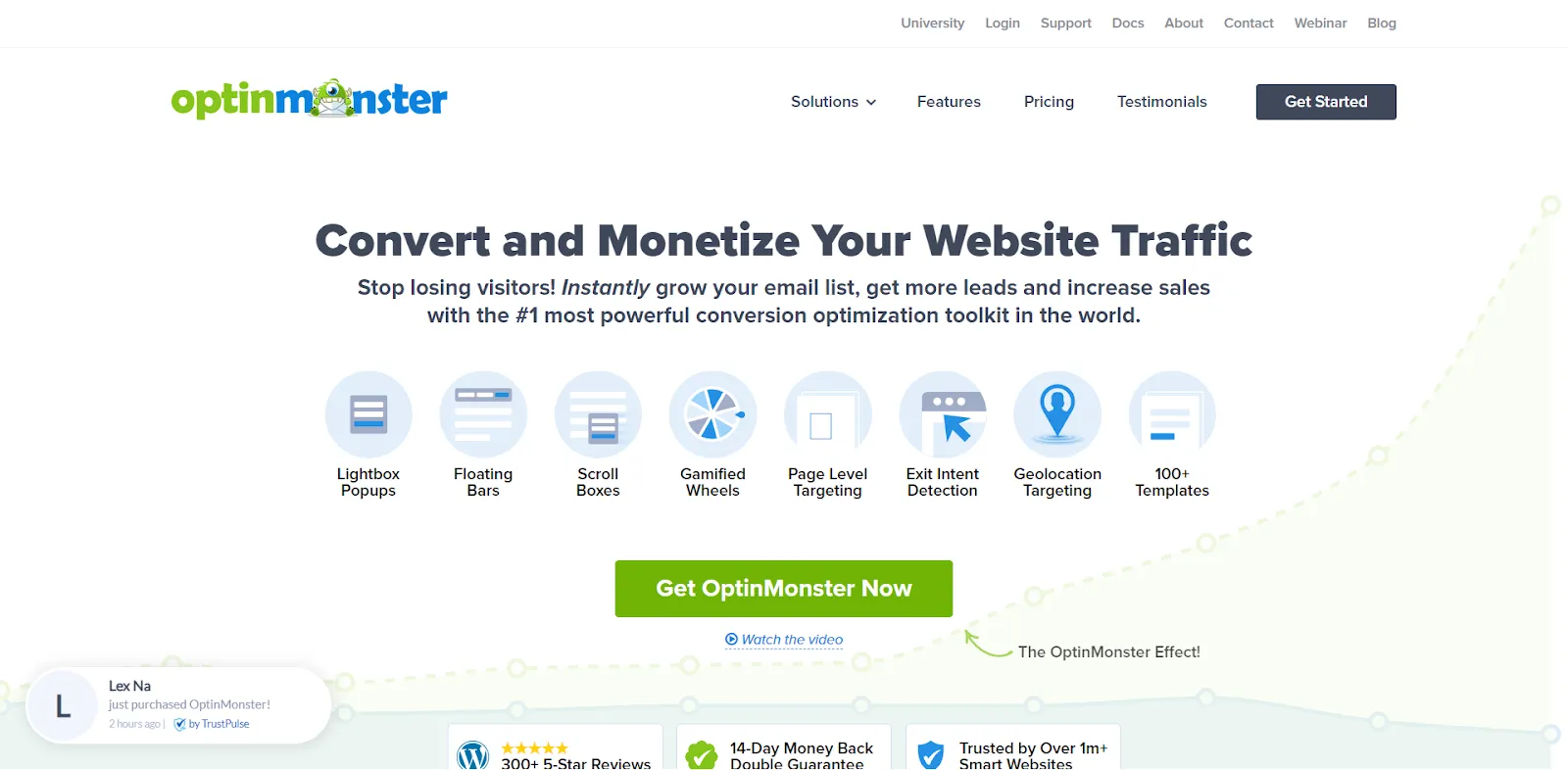 Marketing tool: Optin Monster