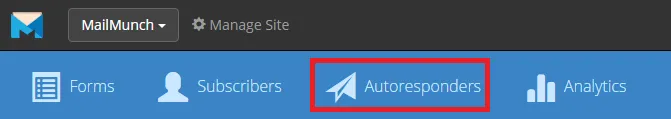 MailMunch autoresponders