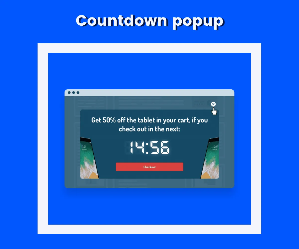 countdown popup