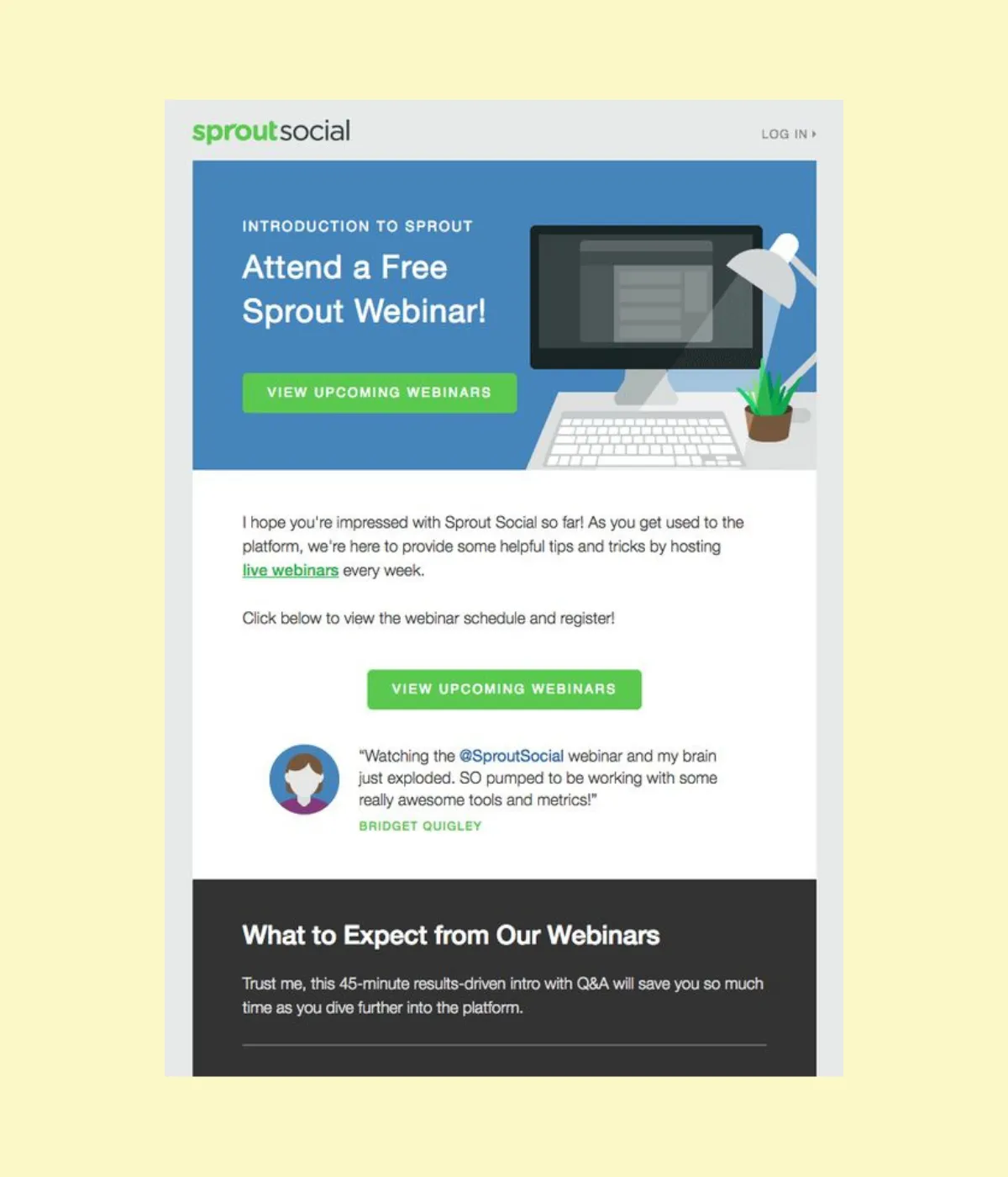 Webinar example