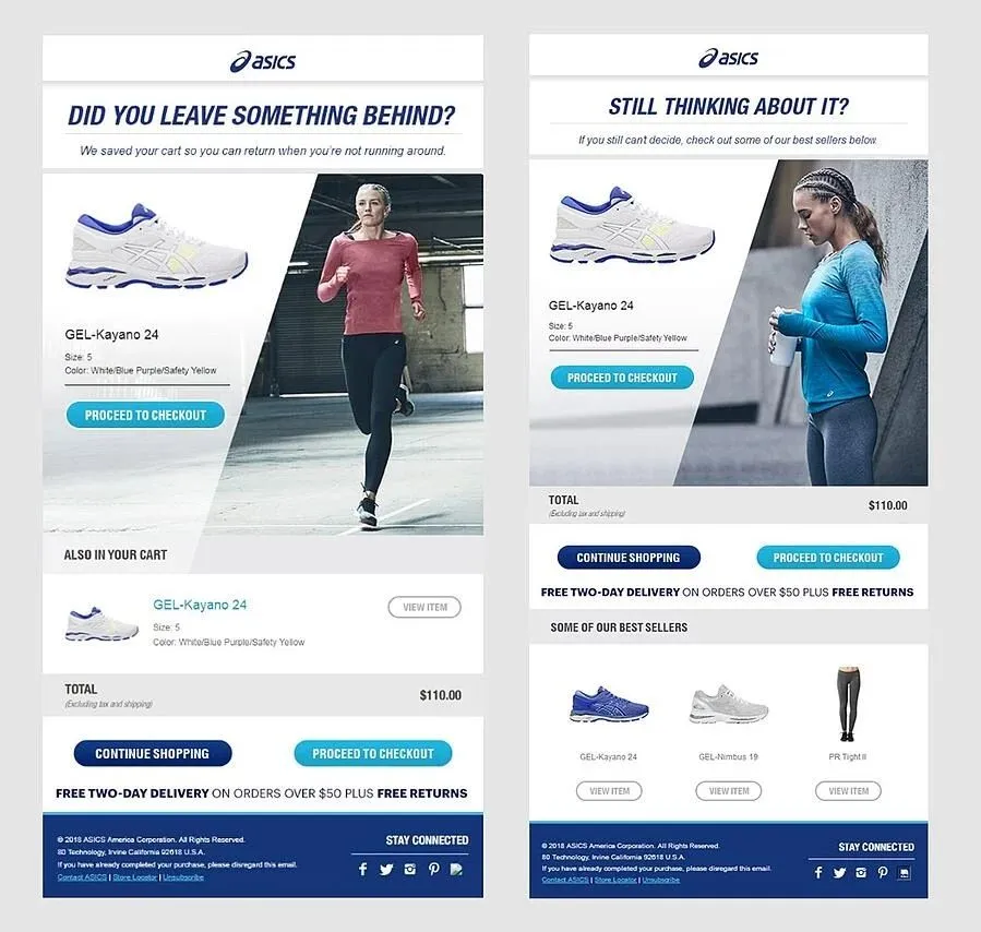 asics email