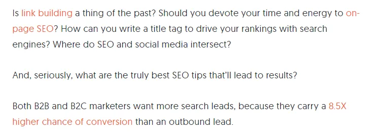 Neil Patel blog screenshot
