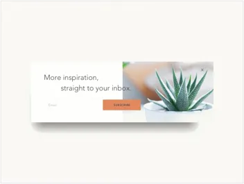 Popup form template