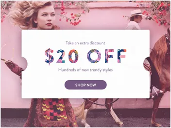 Popup form template