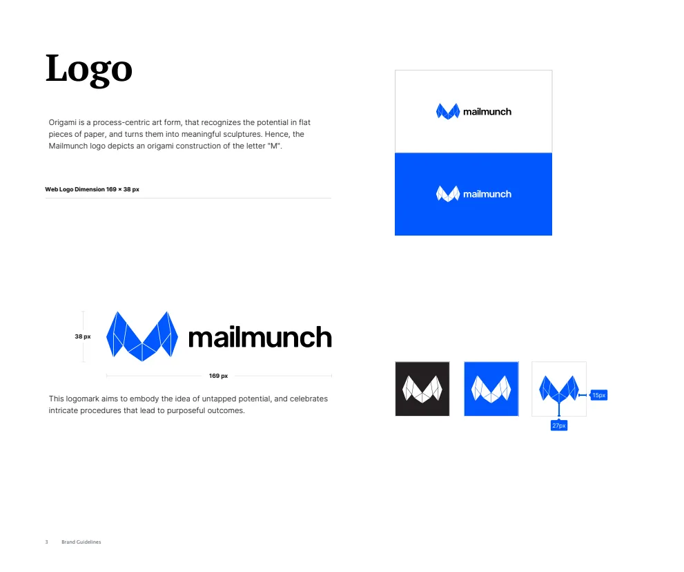 Mailmunch brand guideline: Logo