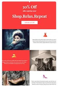 Email newsletter template