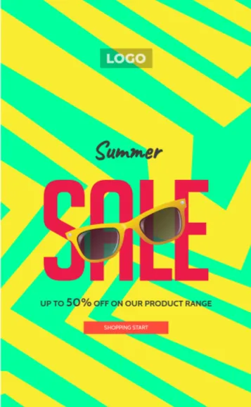 Summer Deals email template preview