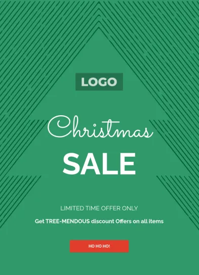 Christmas Wish email template preview