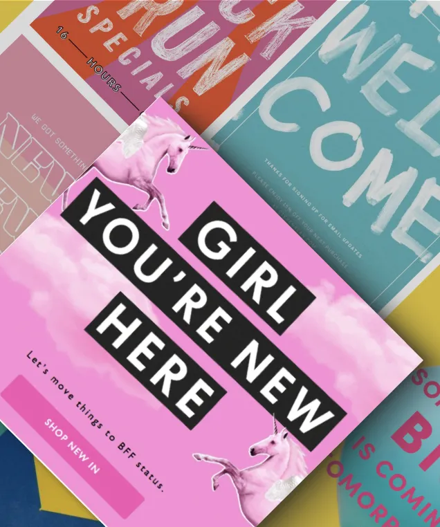 Welcome email templates