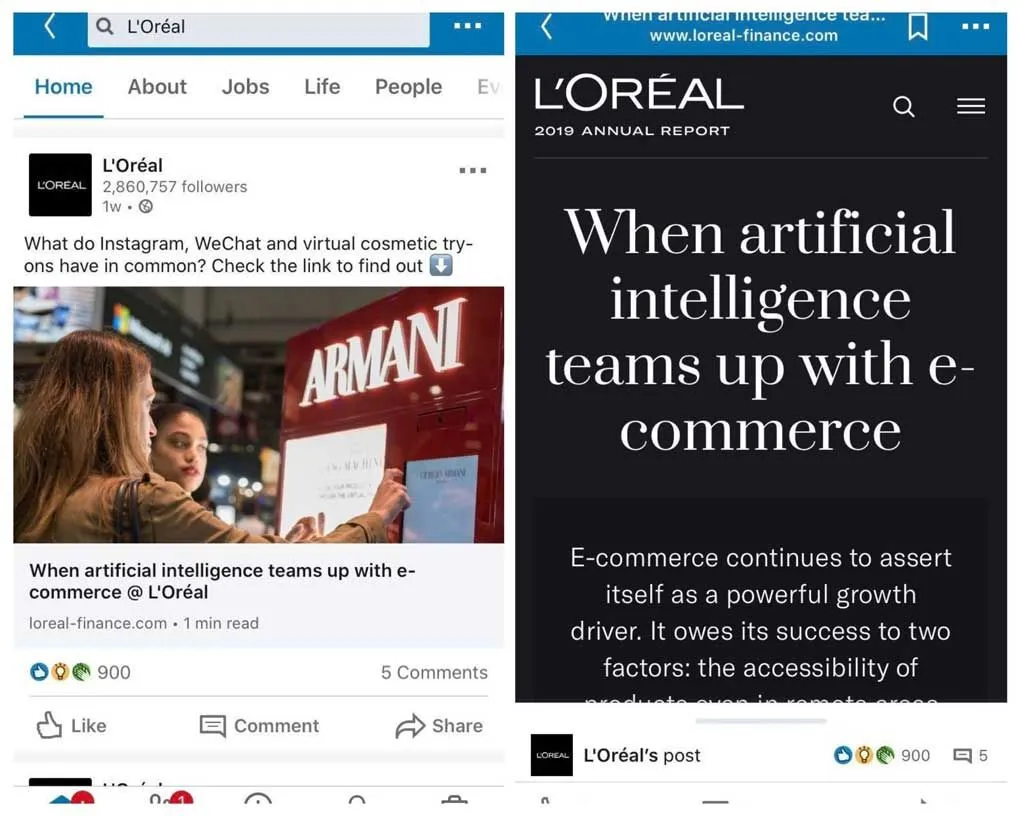 social media marketing on linkedin