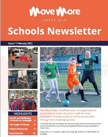 Move More Month: April newsletter idea