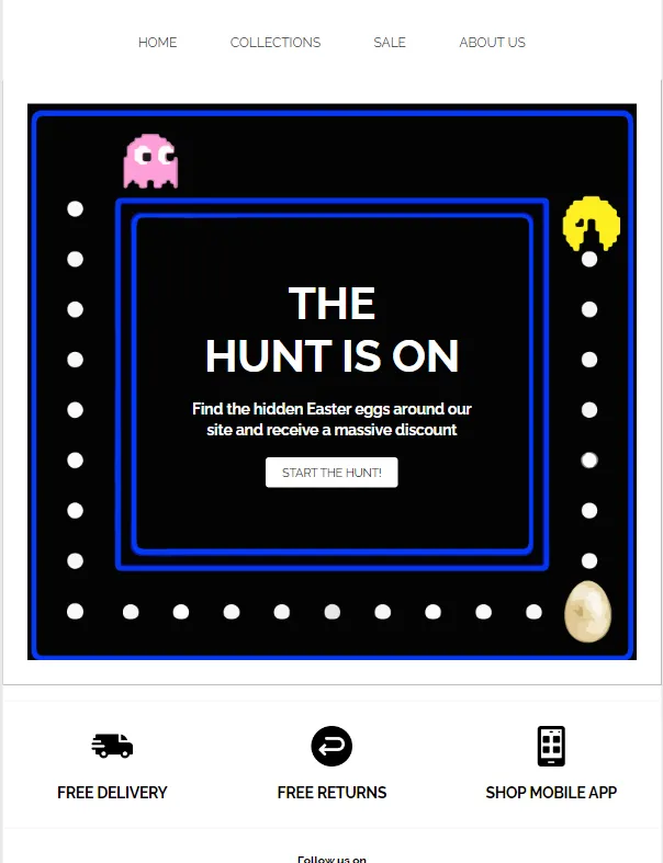 Easter Sunday Email Template From Mailmunch