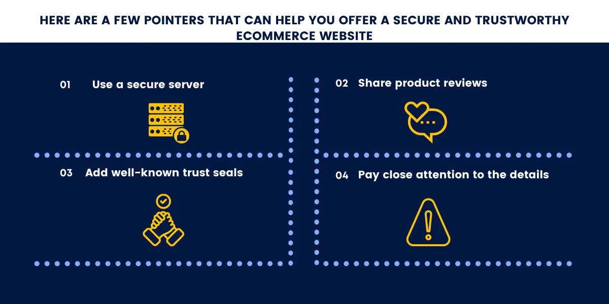secure and trustworthy ecommerce website design