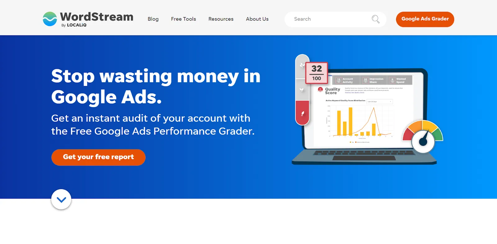 Marketing tool: Wordstream