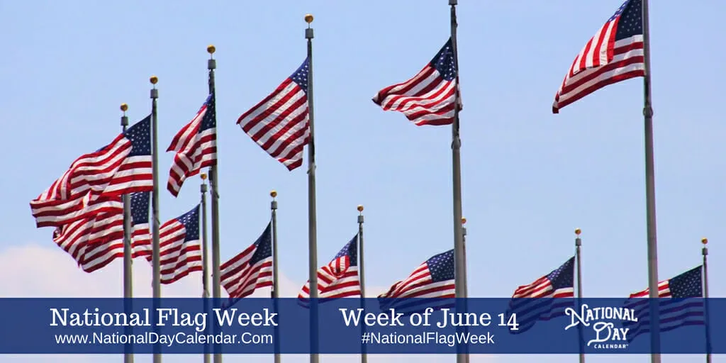 June Newsletter Ideas example: National Flag Week