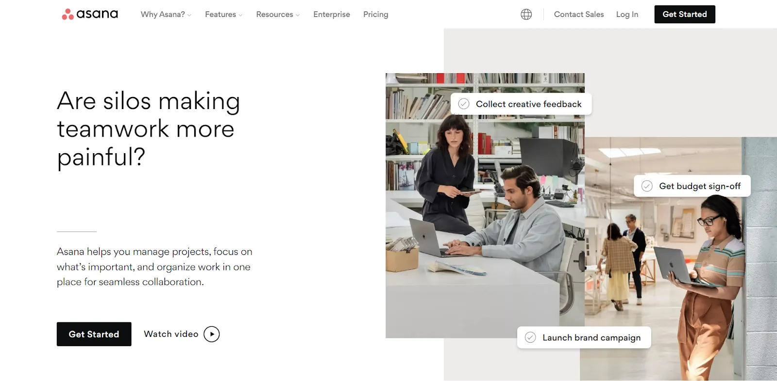 Marketing tool: Asana