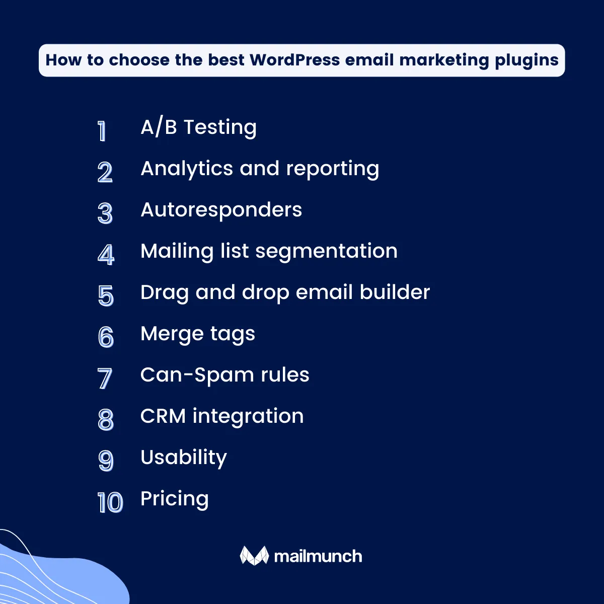 How to choose the best WordPress email marketing plugins