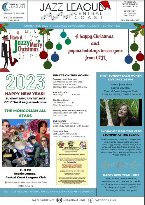 International Jazz Day: April Newsletter Idea