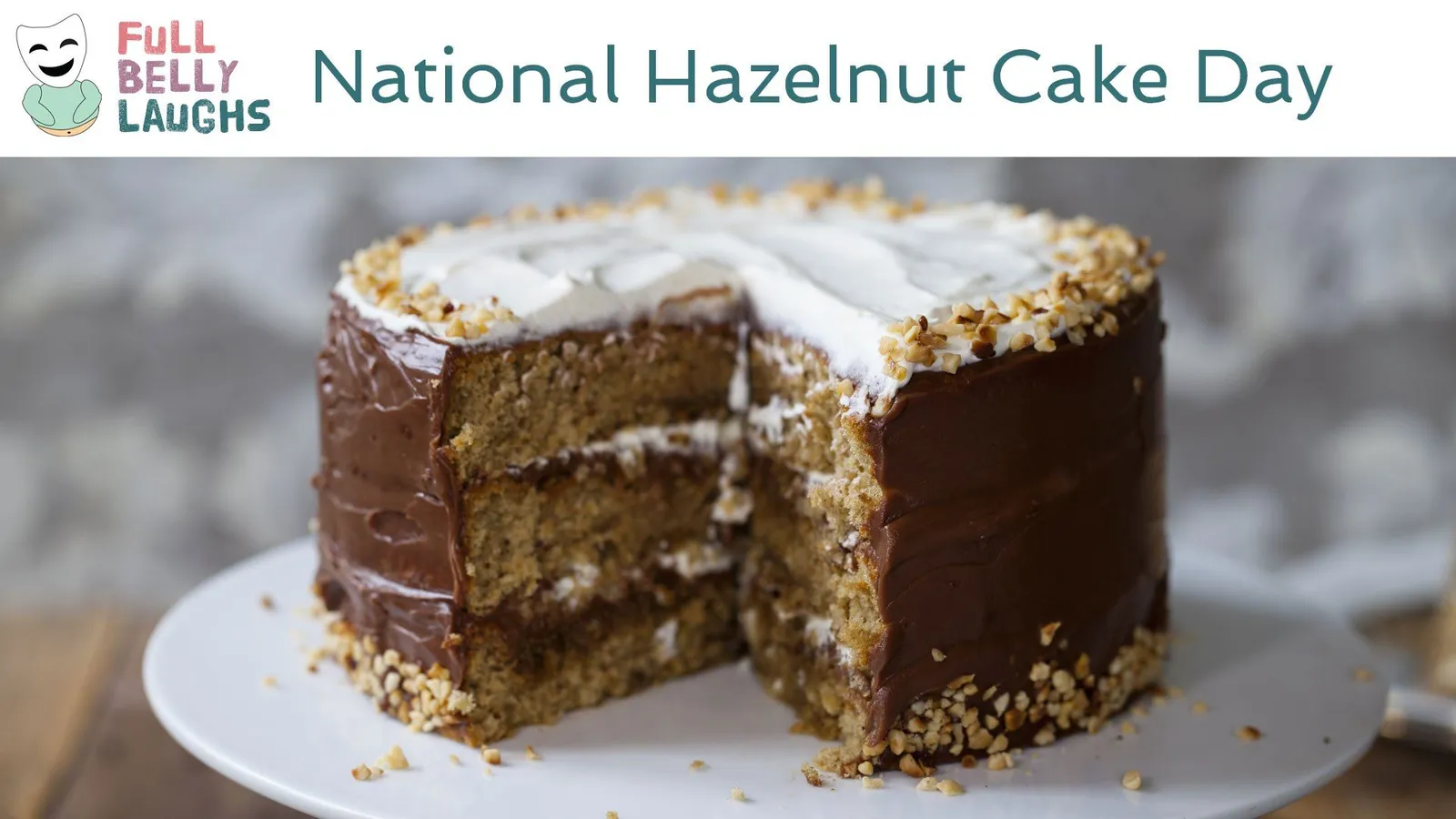 June newsletter ideas example: National Hazelnut Cake Day