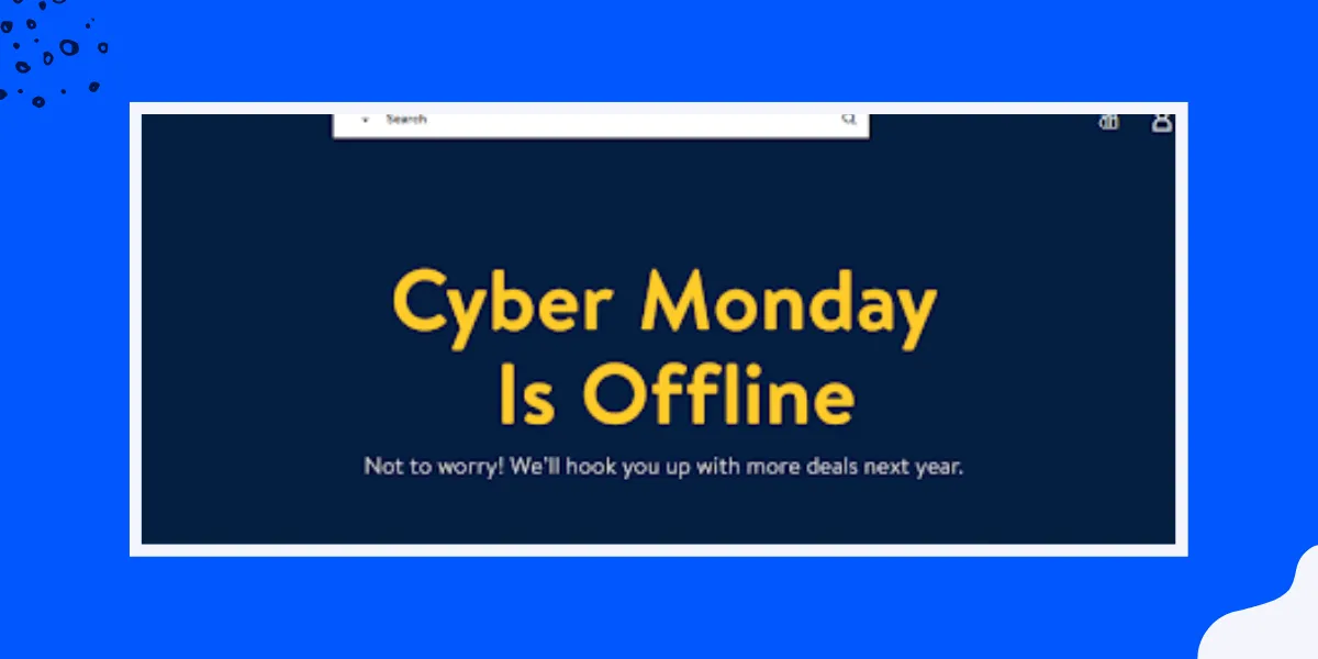 BFMC landing page example